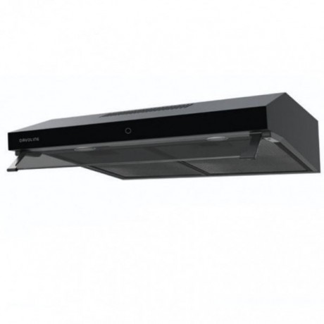 Davoline DELPHI PLUS 060 TC 2M BL Ελεύθερος Απορροφητήρας 60cm Μαύρο